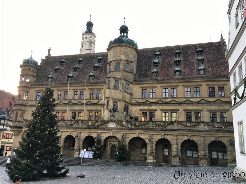 Rathaus Marketplatz Rothenburg ob der tauber