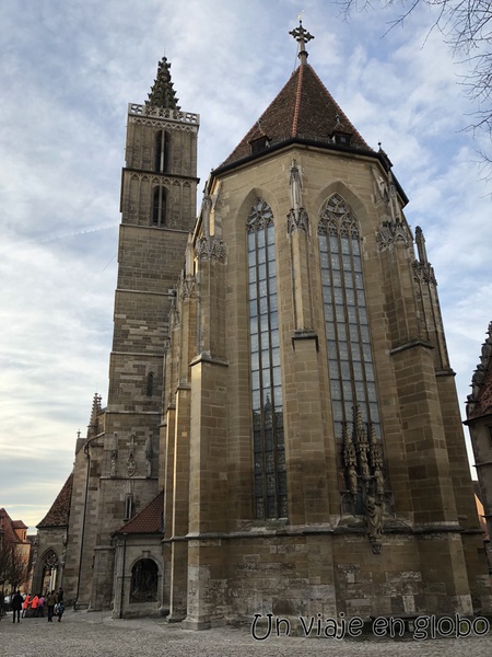 Iglesia Jakobskirche Rothenburg ob der tauber 