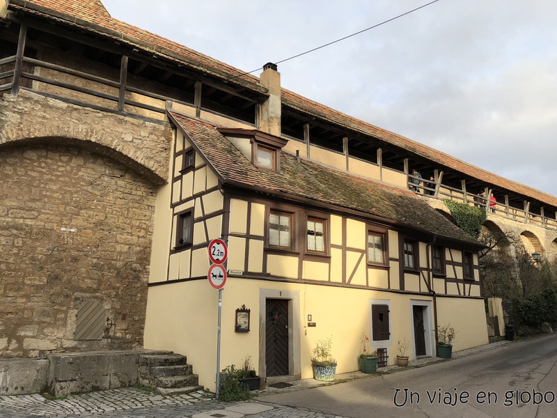 Muralla Rothenburg ob der tauber