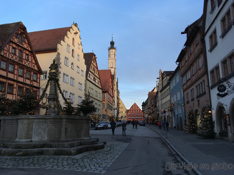 Casco histórico Rothenburg ob der Tauber 