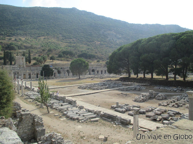 Agora centro comercial Ruinas de Efeso