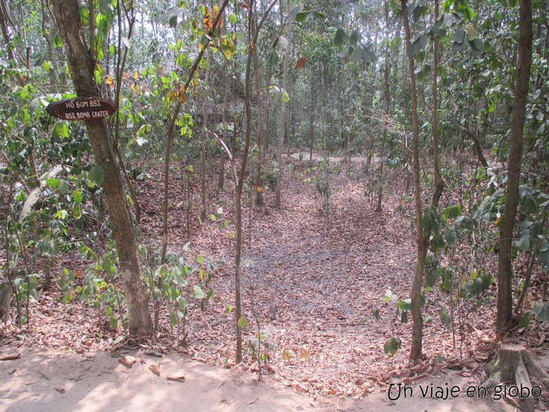 Jungla túneles de Cu Chi