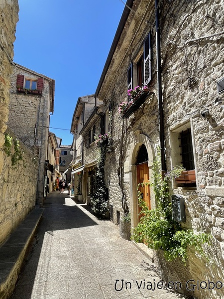 Calles de San Marino, una de las mejores cosas que ver en San Marino