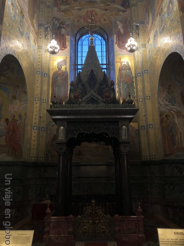 Lugar asesinato Alexander I Iglesia San Salvador de la sangre derramada