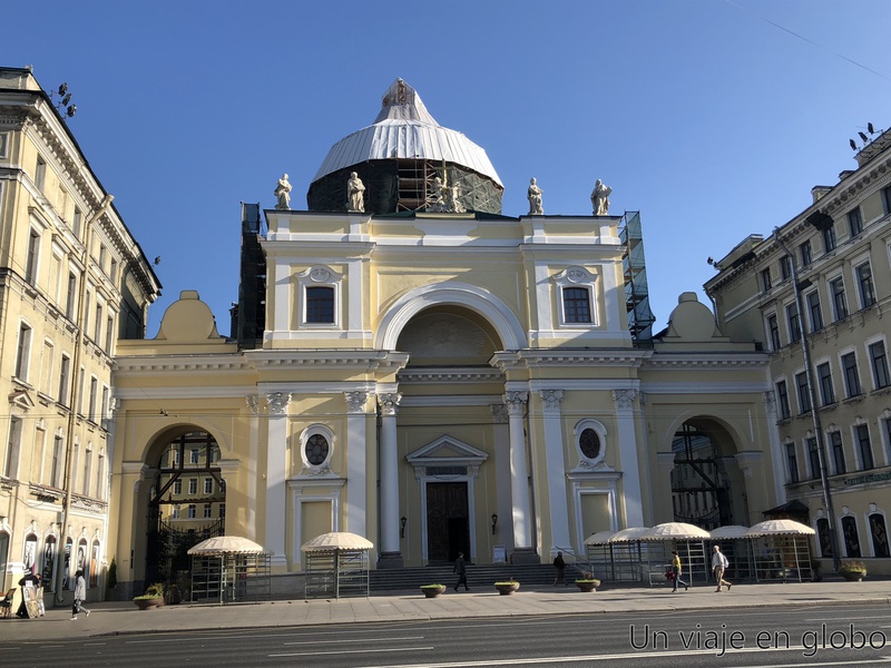 Basílica de Santa Catalina de Alejandría. San Petersburgo