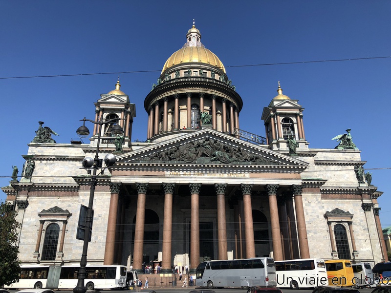 Entrada, Catedral de San Issac, un imprescindible que ver en San Petersburgo en 4 días.