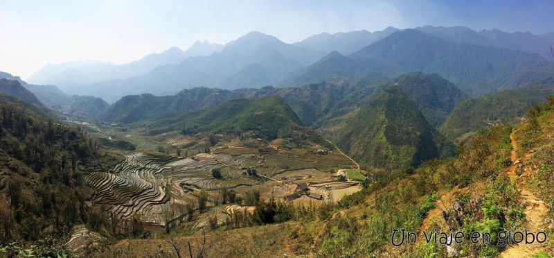 Vistas arrozales Sapa