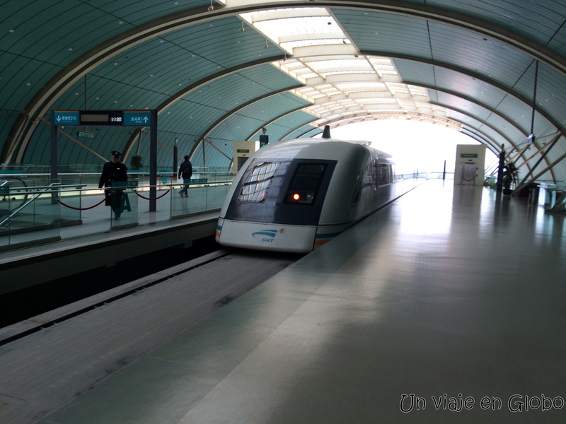 Tren Maglev, Shangai Airport