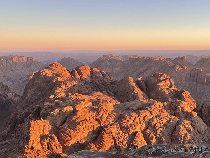 Amanecer Monte Sinai, Egipto 