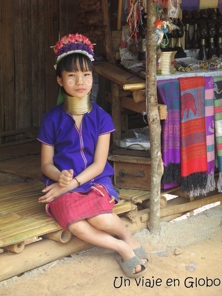 Mujeres jirafa de Tailandia