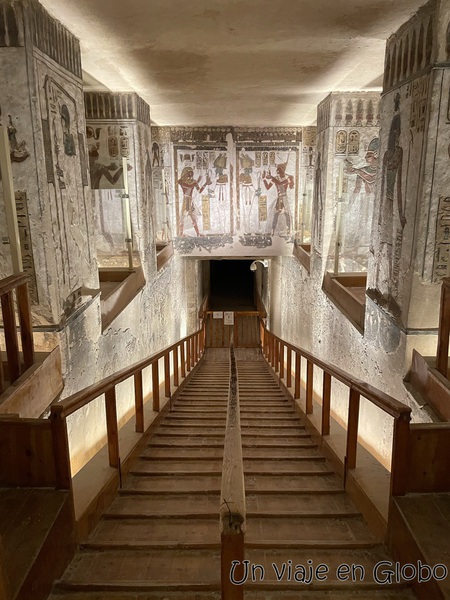 Una de las mejores tumbas del valle de los reyes Tumba de Ramsés III