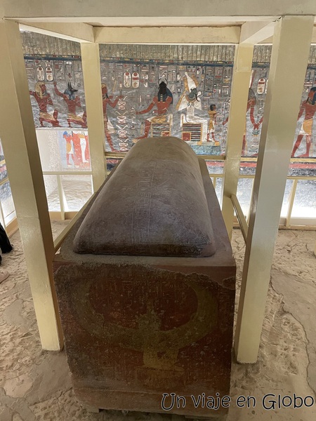 Sarcofago Tumba de Ramsés I