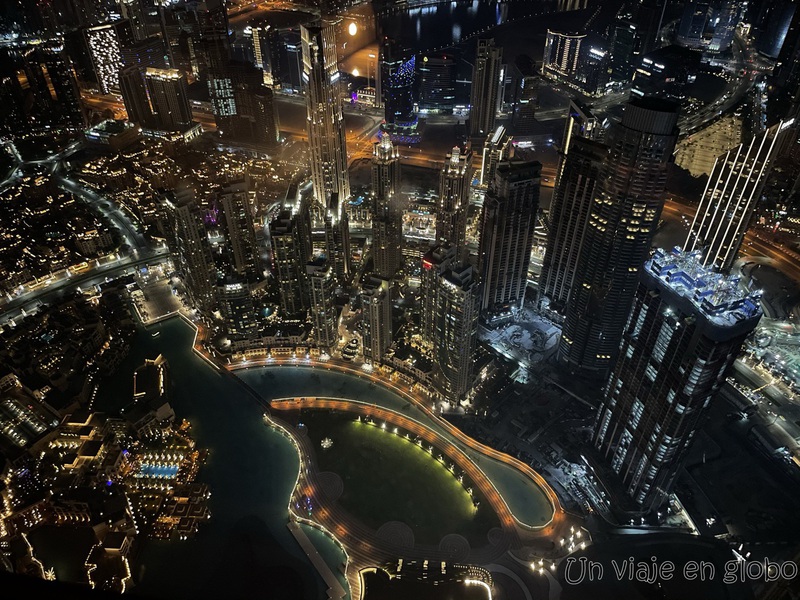 Vistas desde Atmosphere Restaurante Burj Khalifa - Dubai
