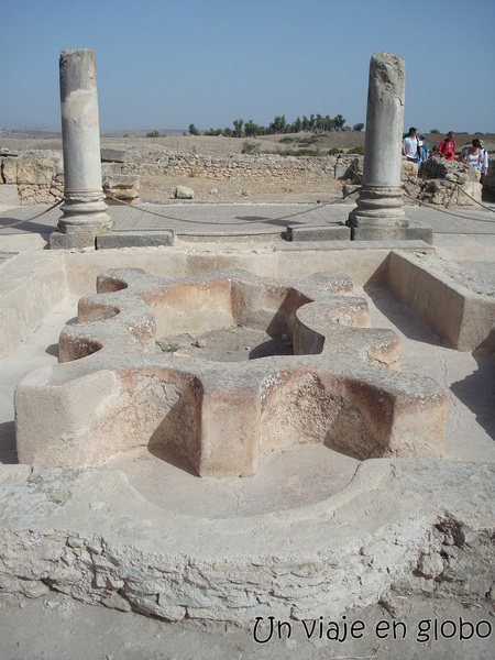 Baños Volubilis Marruecos