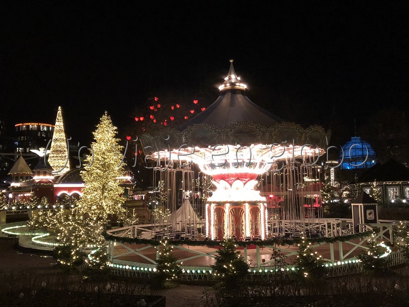 mercado de navidad de Tivoli Copenhagen