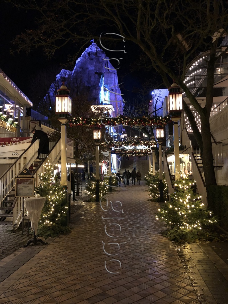 mercado de navidad de Tivoli Copenhagen