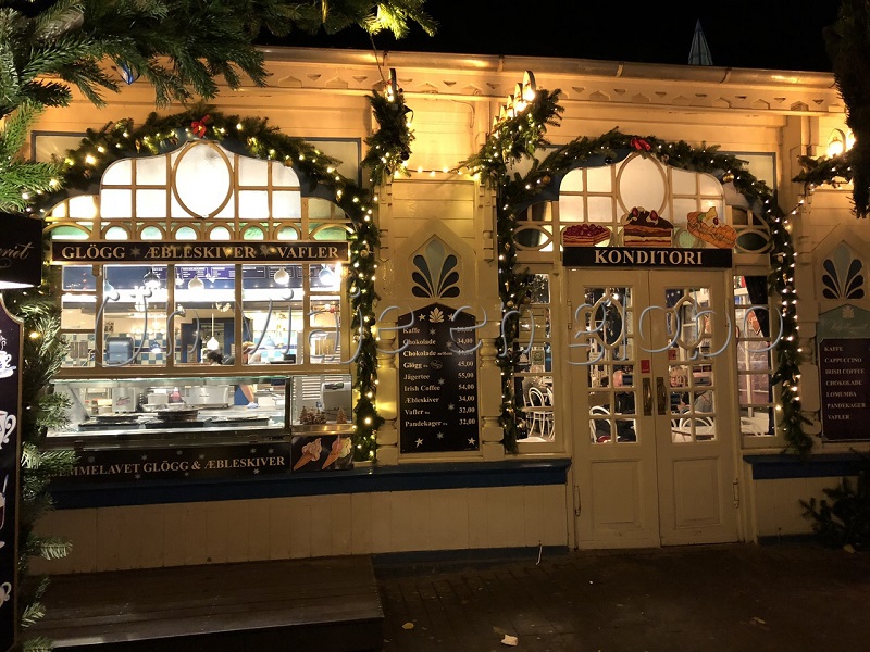 mercado de navidad de Tivoli Copenhagen