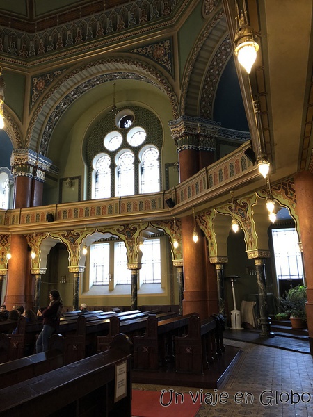 Interior Sinagoga de Sofía